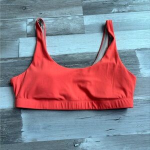 Vuori Bright Coral Sports Bra